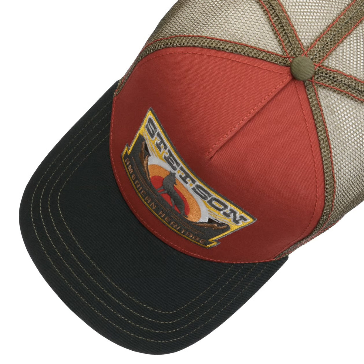 Stetson casquette Trucker cap Wolf