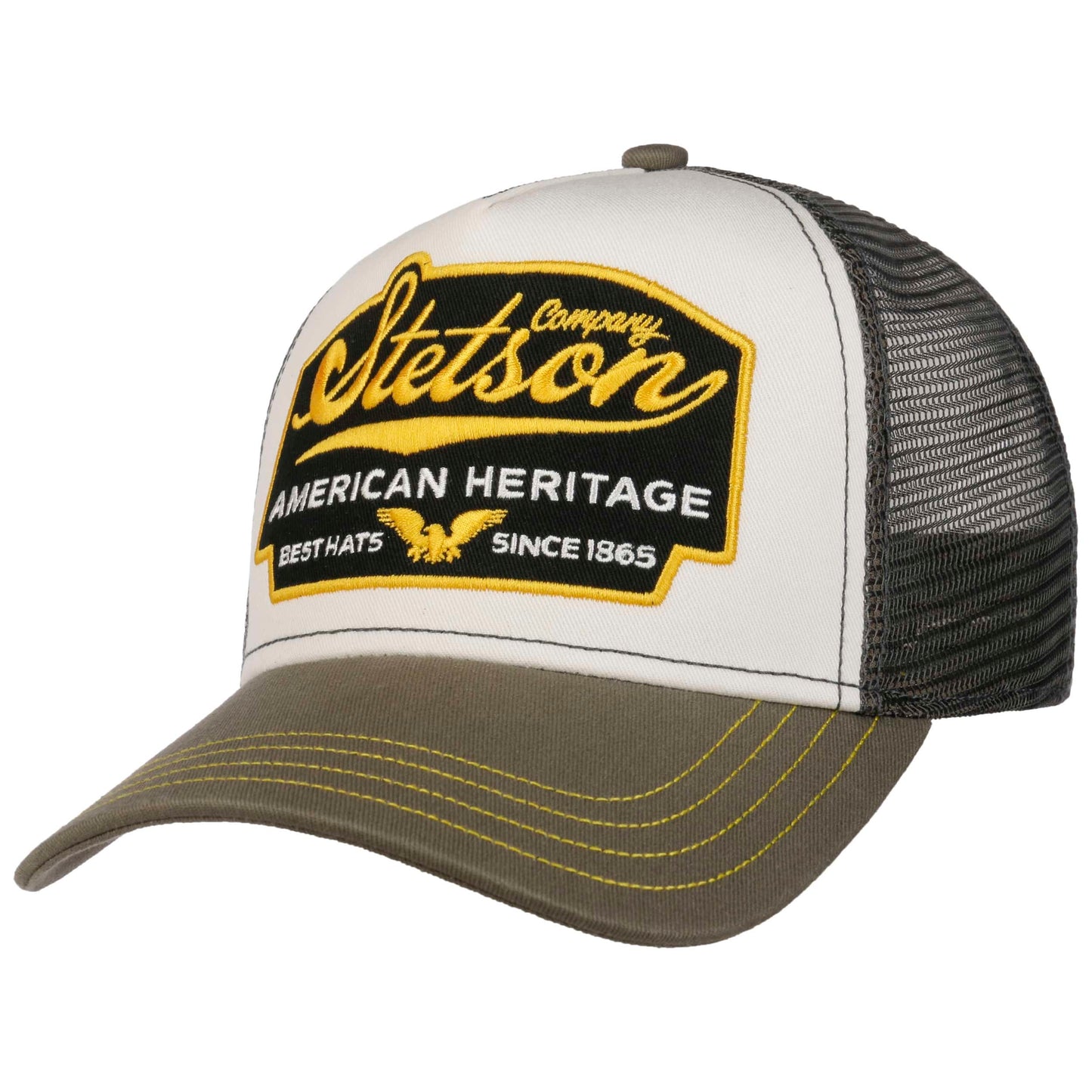 XX | Stetson casquette Trucker cap Heritage kaki