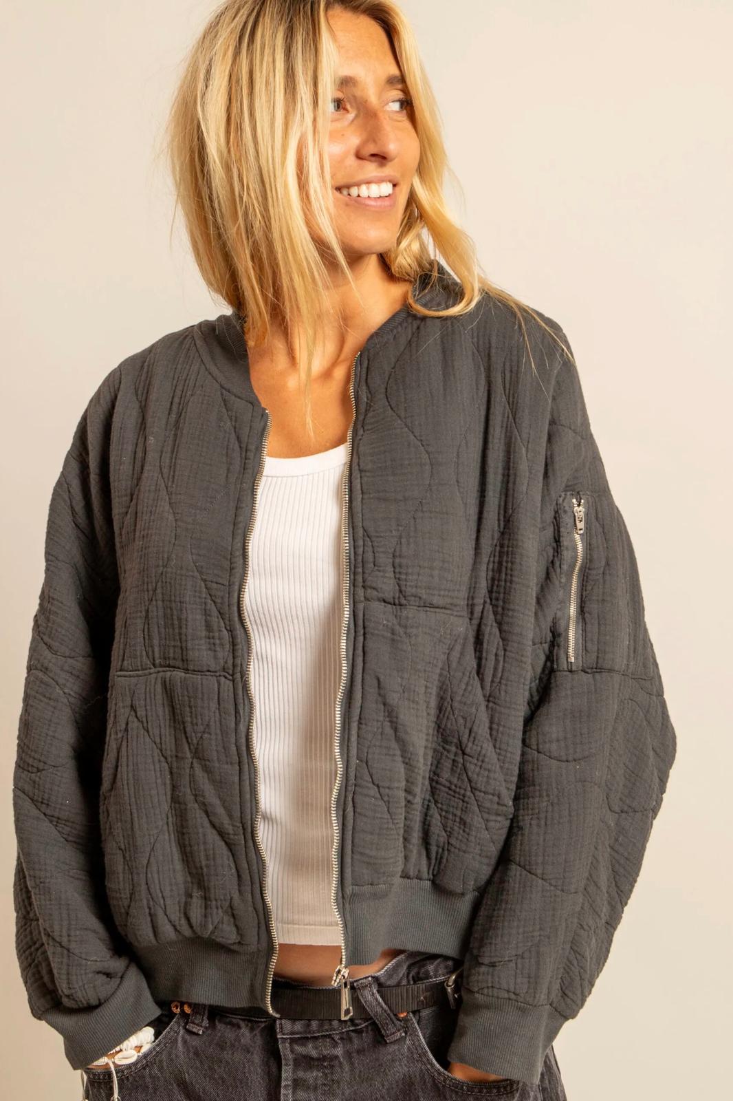 XX | Aokyanos veste bombers Daytona gris anthracite