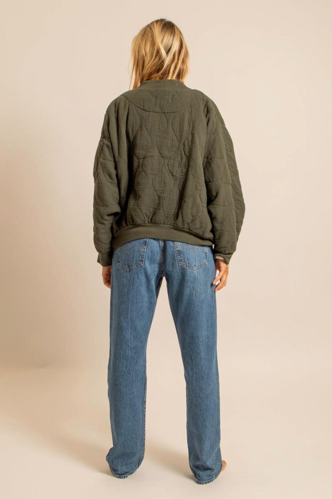Aokyanos veste bombers Daytona kaki