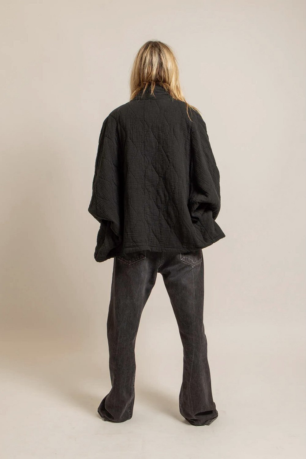 Aokyanos veste kimono Chicago noir