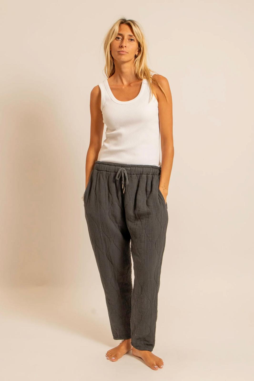Aokyanos pantalon Boston gris anthracite