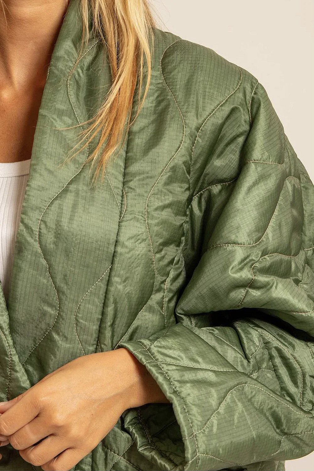 XX | Aokyanos veste kimono Chicago Parachute kaki