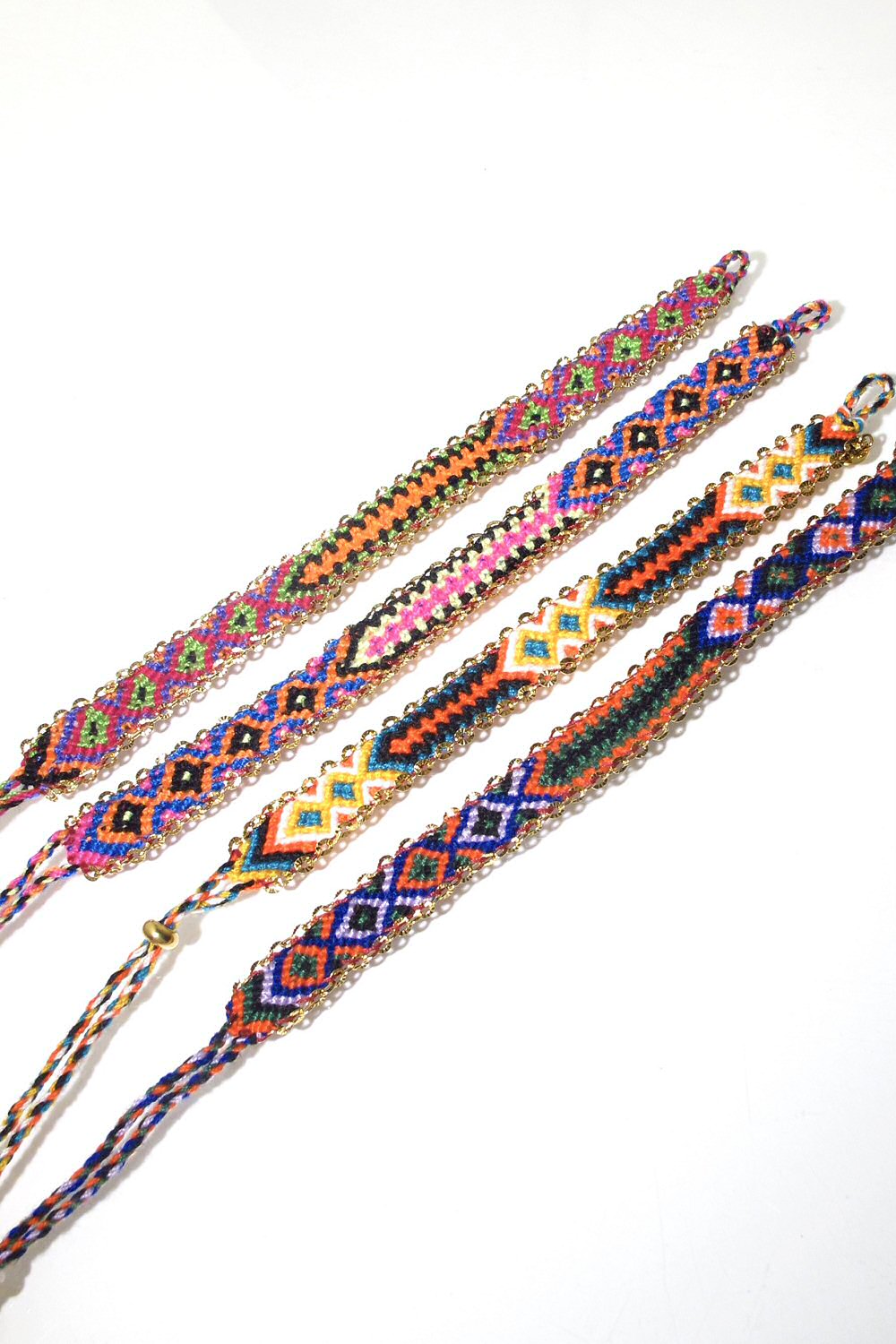 Bali Temples bracelets brésiliens Tissés