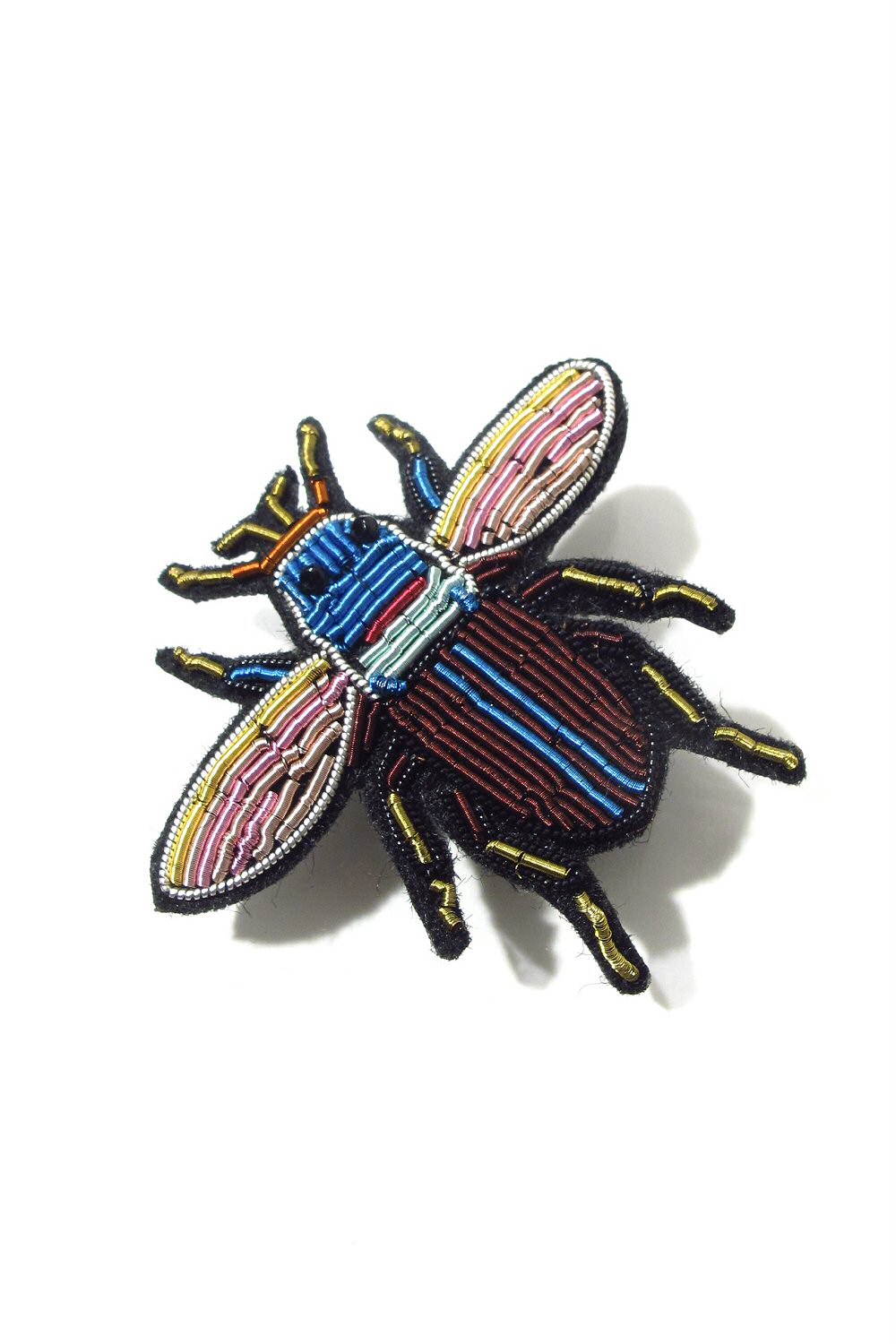 Bali Temples broche Scarabée passementerie