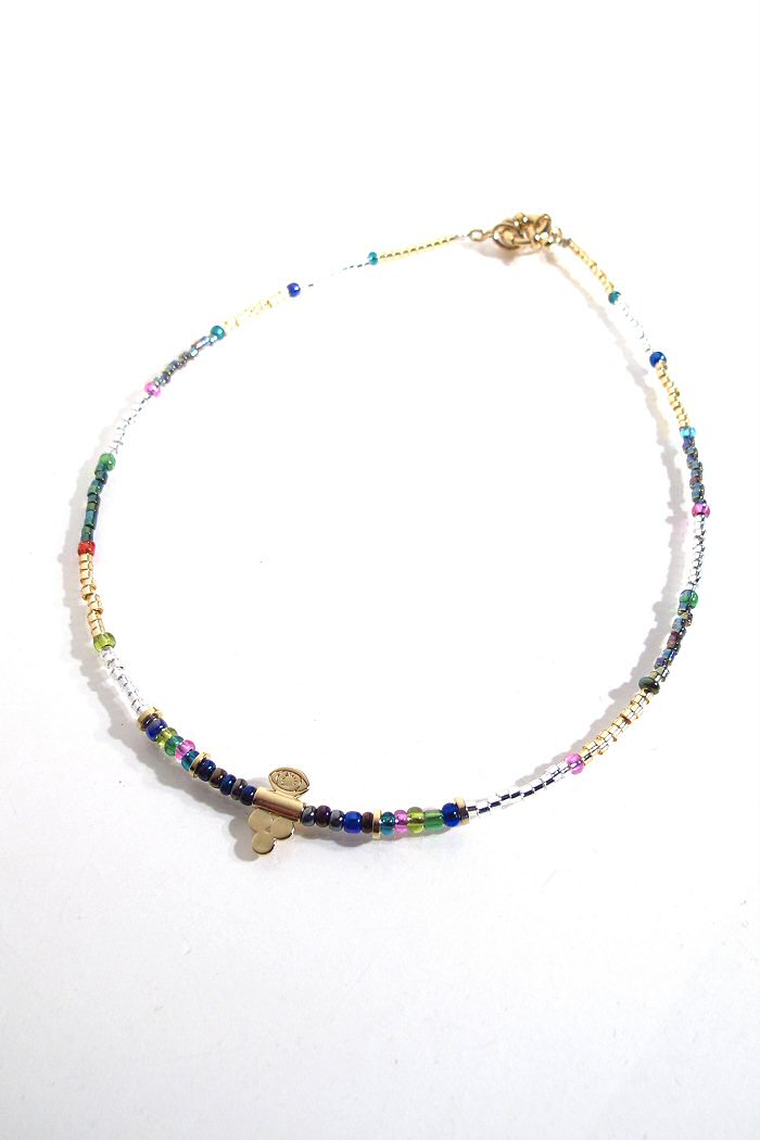 XP | Bali Temples Collier Candy Eye Trio perles rainbow beads