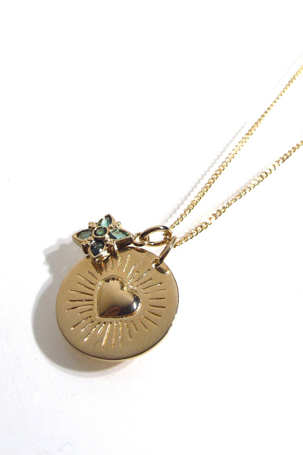 Bali Temples medal necklace Keith Heart