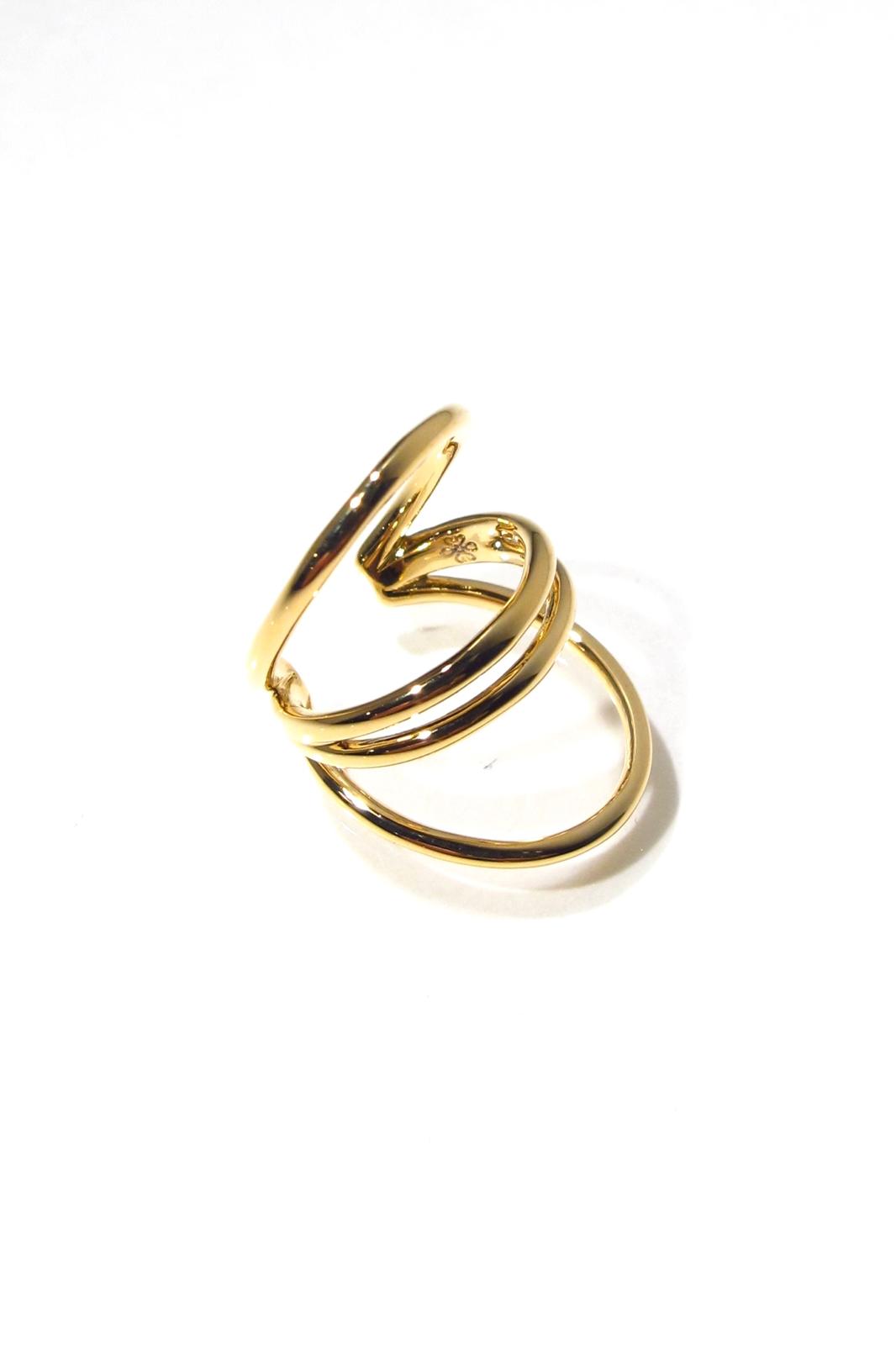 Bali Temples earcuff Triple Oval Symbiose