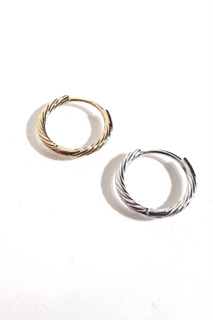 Bali Temples huggie 12 Twisted