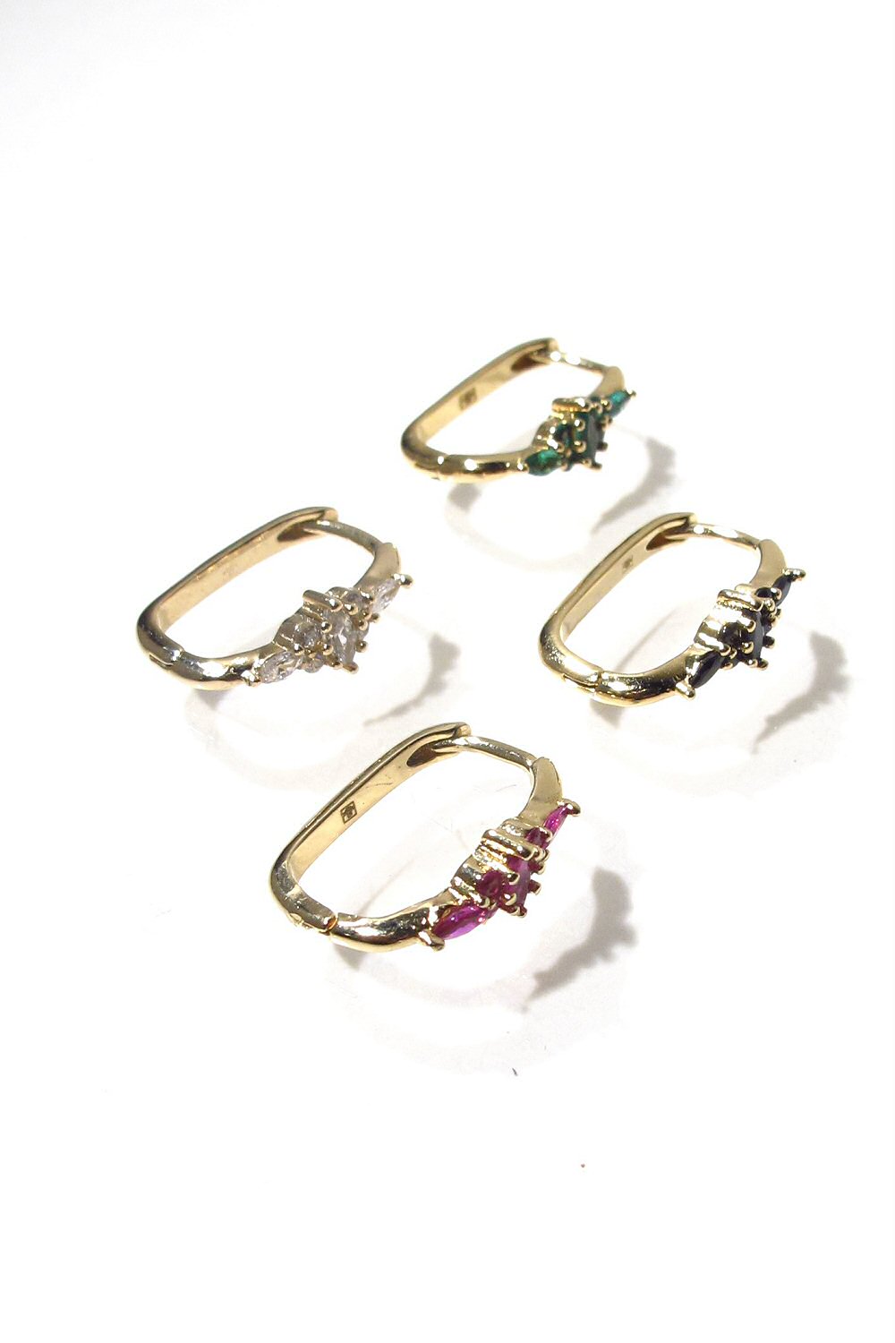 Bali Temples huggie Firenze oval strass