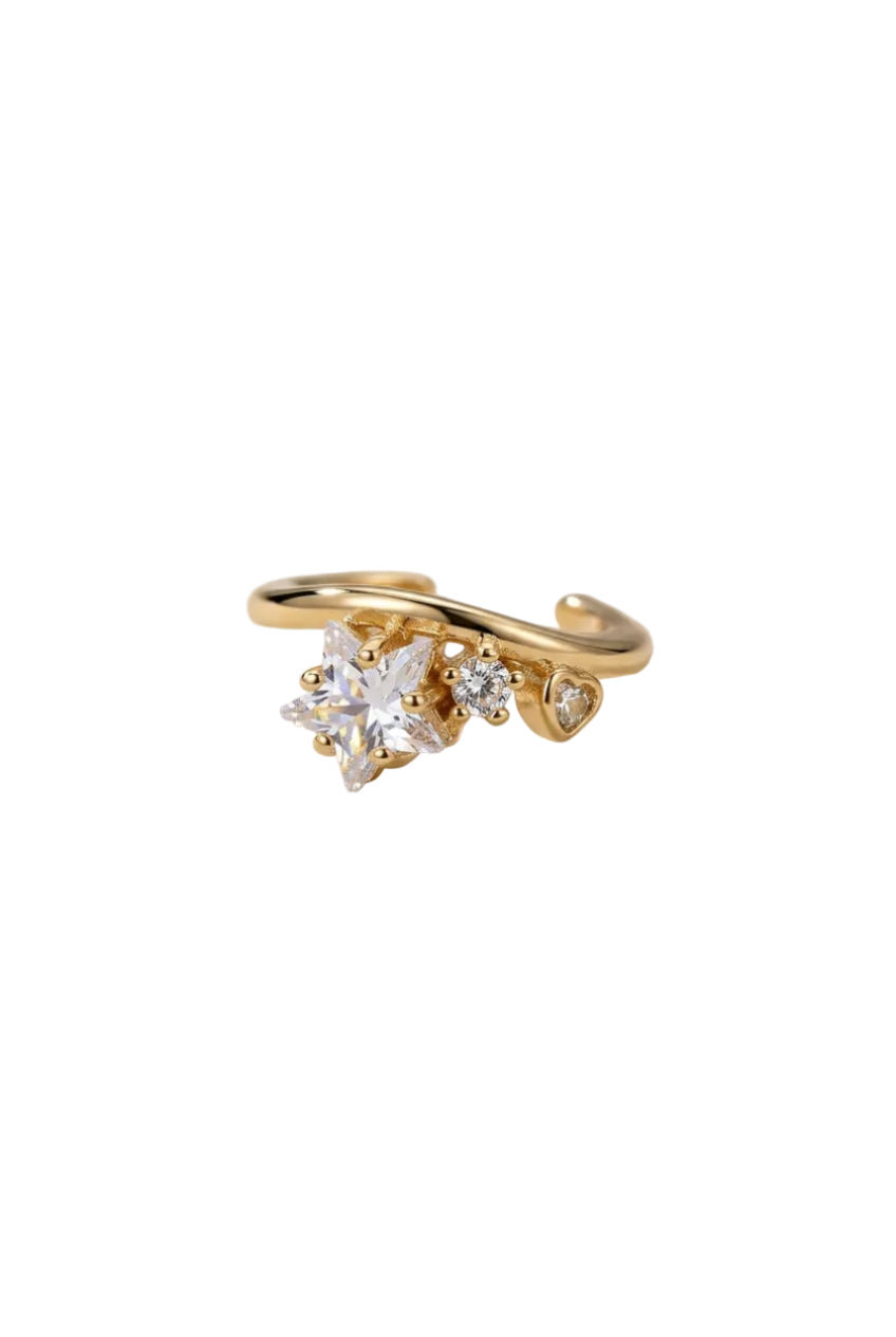 Bali Temples earcuff 2 Stars