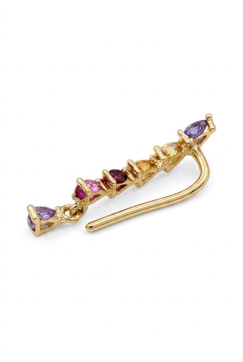 Bali Temples boucle earclimber Drop