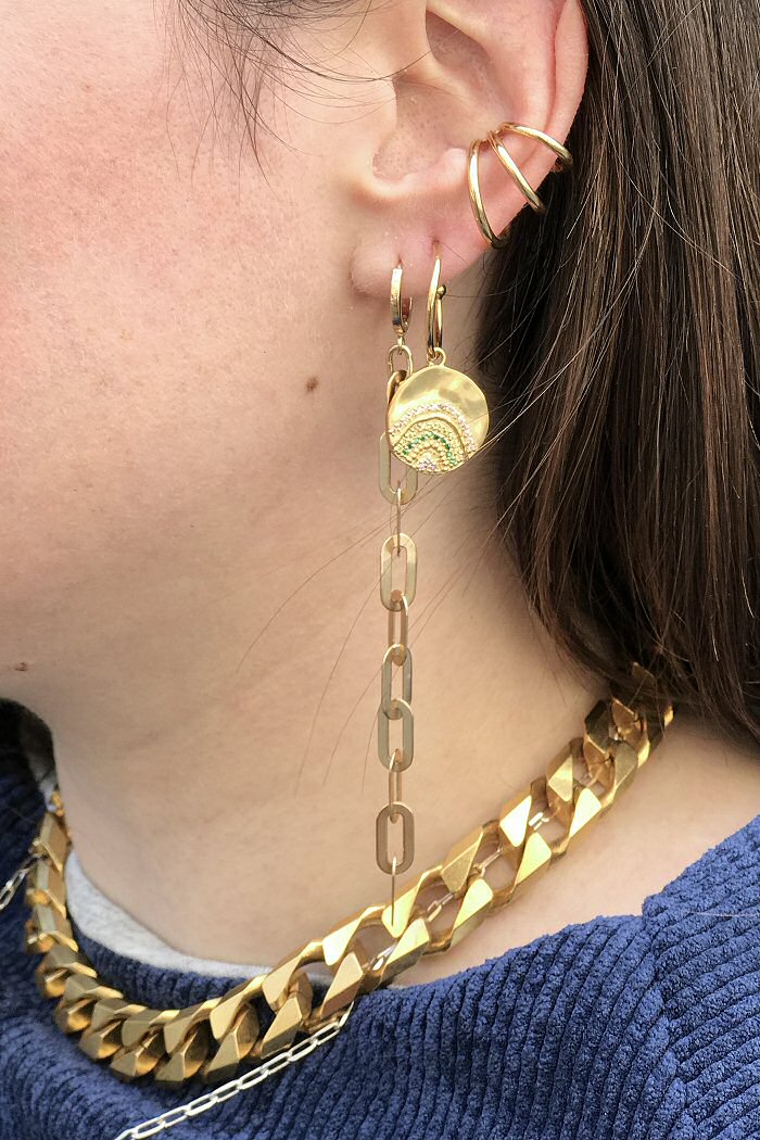 Z | Saskia Diez earcuff Triple