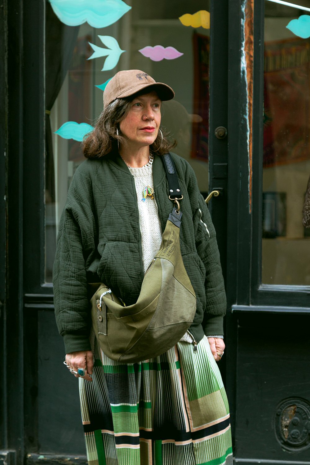 Aokyanos veste bombers Daytona kaki