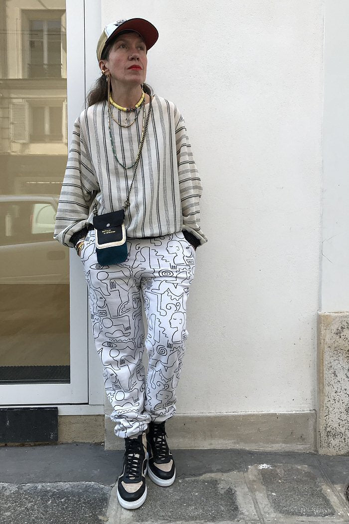 XP | Ma Poésie top Mali rayures