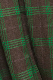 Lovat & Green foulard en laine Indigo green