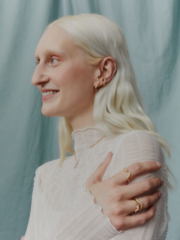 XP | Maria Black bague Rose strass