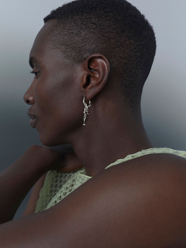 Maria Black huggie Drooping Papillon