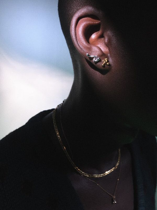 Maria Black stud Powderpuff