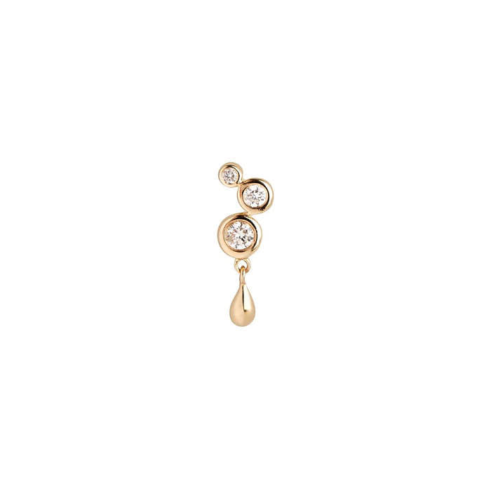 XP | Maria Black stud Royal 14k diamants