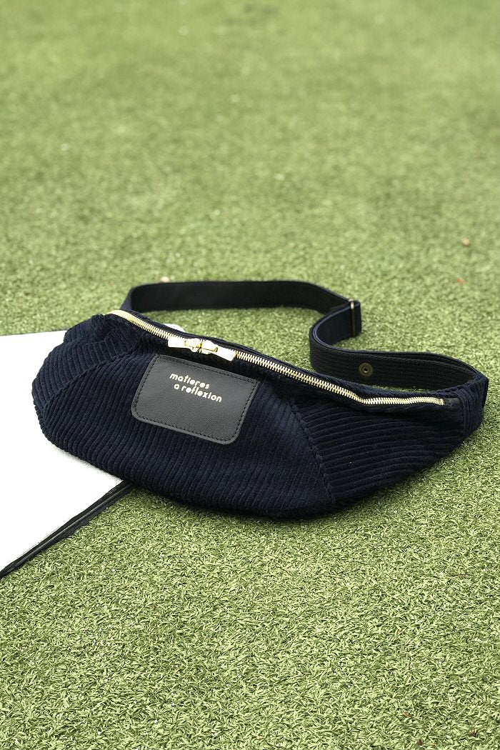 Banane Cross Maxi velours black