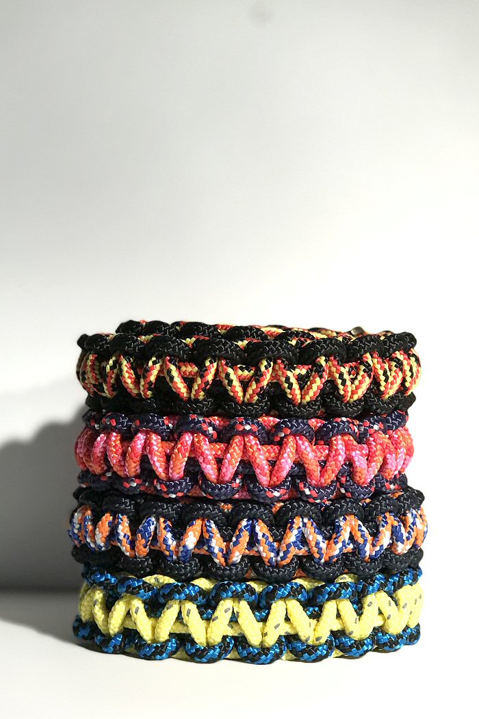 Z | Mirco Gaspari bandoulière Bold marcramé Fire orange