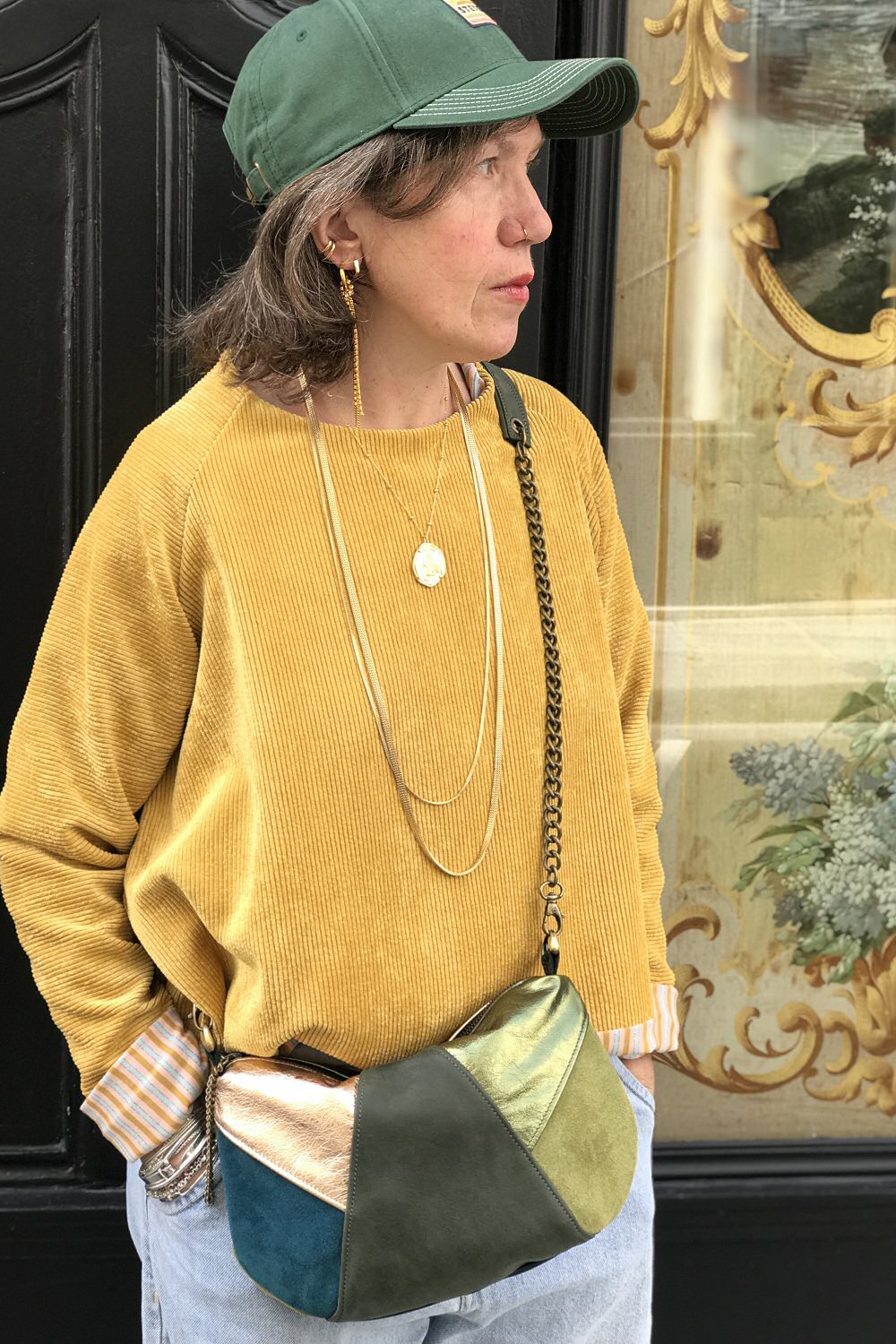 Z | Galliane cuir C44 vert