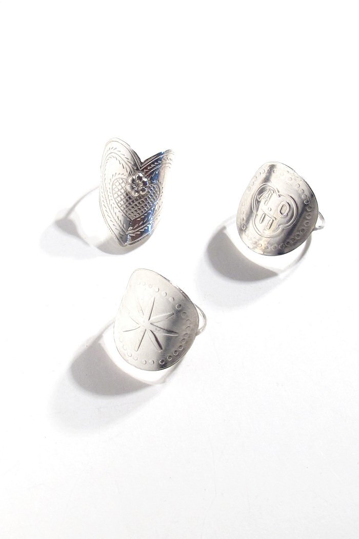 Par Coeur bague chevalière Etoile Star argent gravé