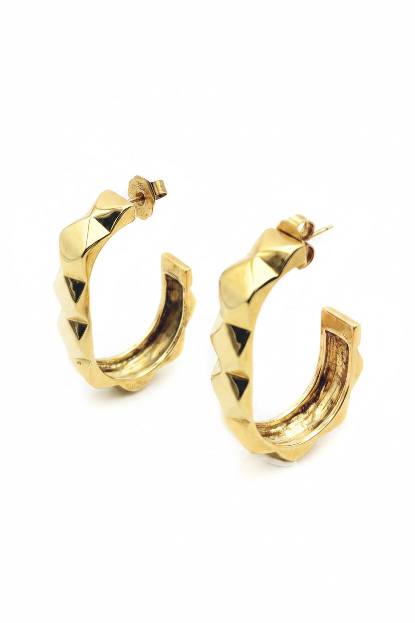Perrine Taverniti boucles creoles Beautreillis hoops (paire)