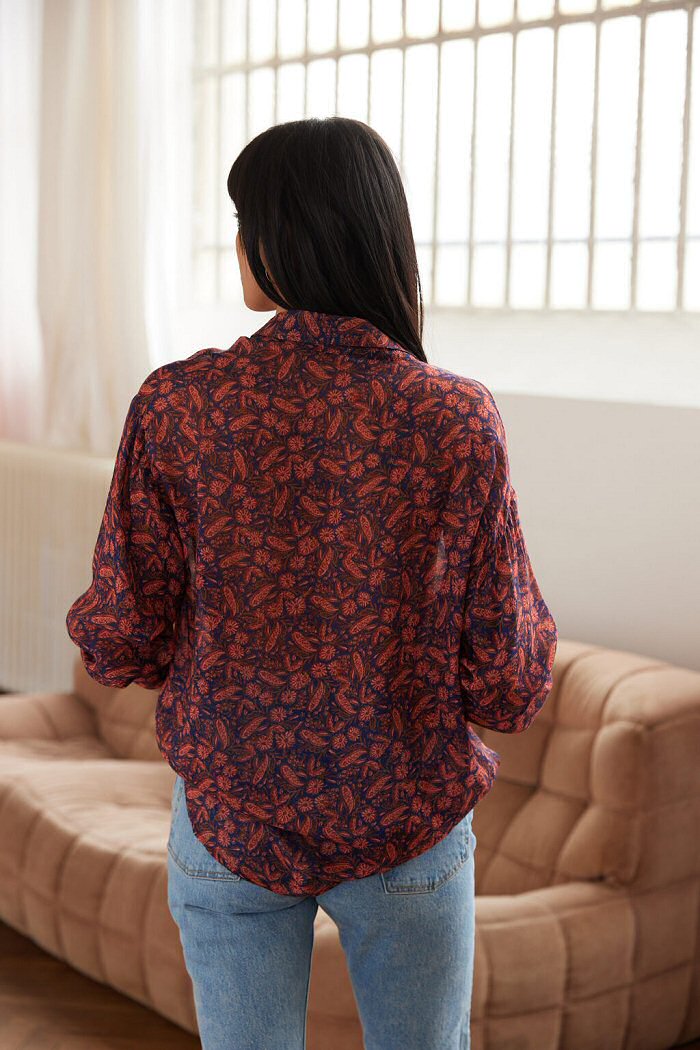 Sacré Coeur Elisa flower print shirt Rita