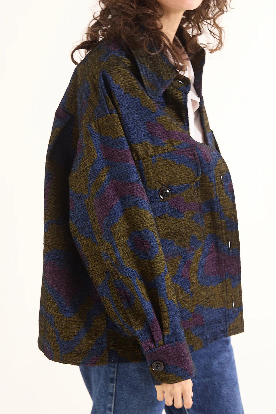 Z | Sacré Coeur veste surchemise Aimé imprimé Vallarta