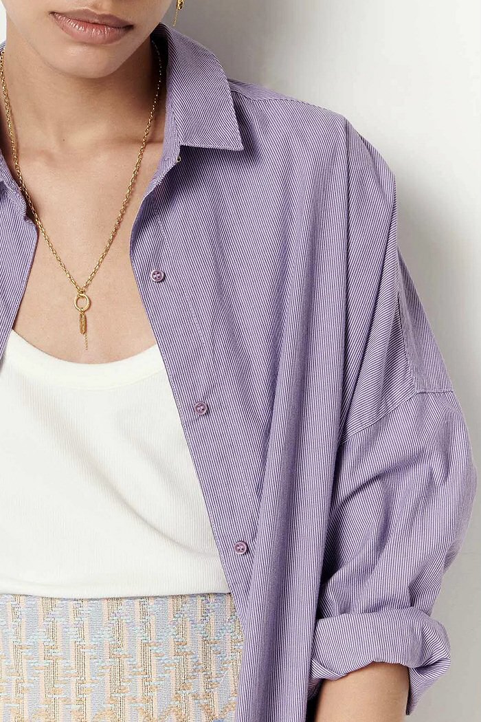 ZZ | Sessun chemise Hinika violet dahlia