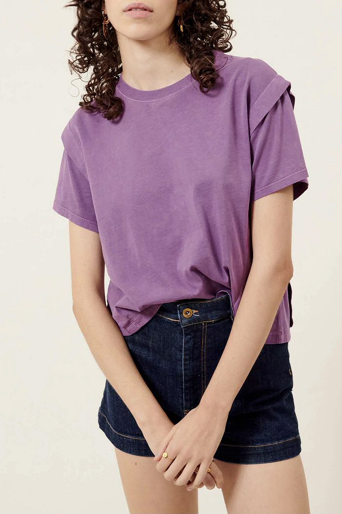 Sessun top T-shirt Valerio violet
