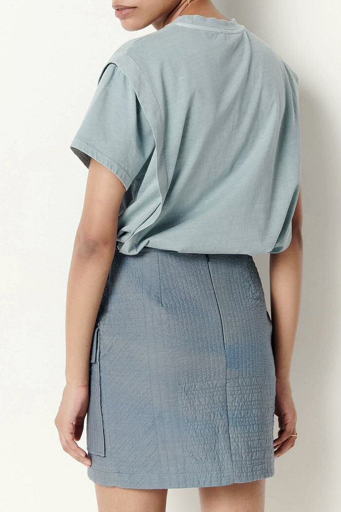 Z | Sessun top T-shirt Valerio tilleul
