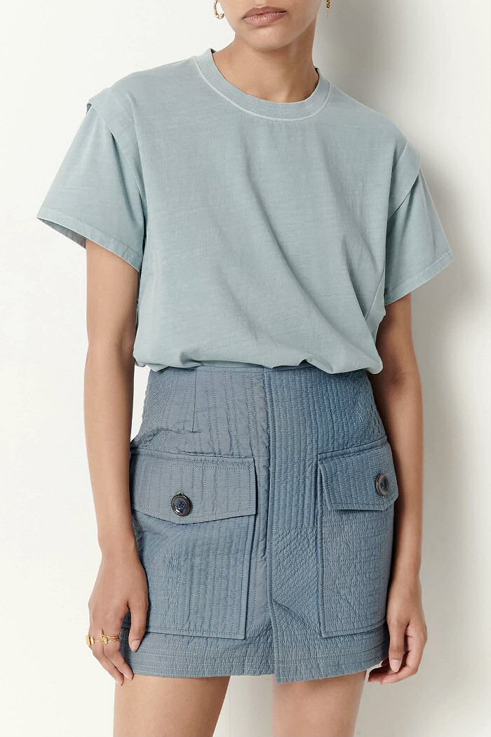 Z | Sessun top T-shirt Valerio tilleul