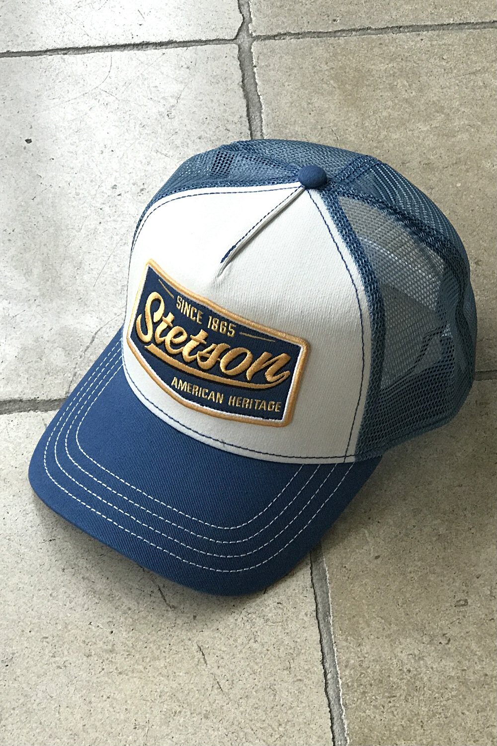 Stetson Trucker cap Heritage sky blue