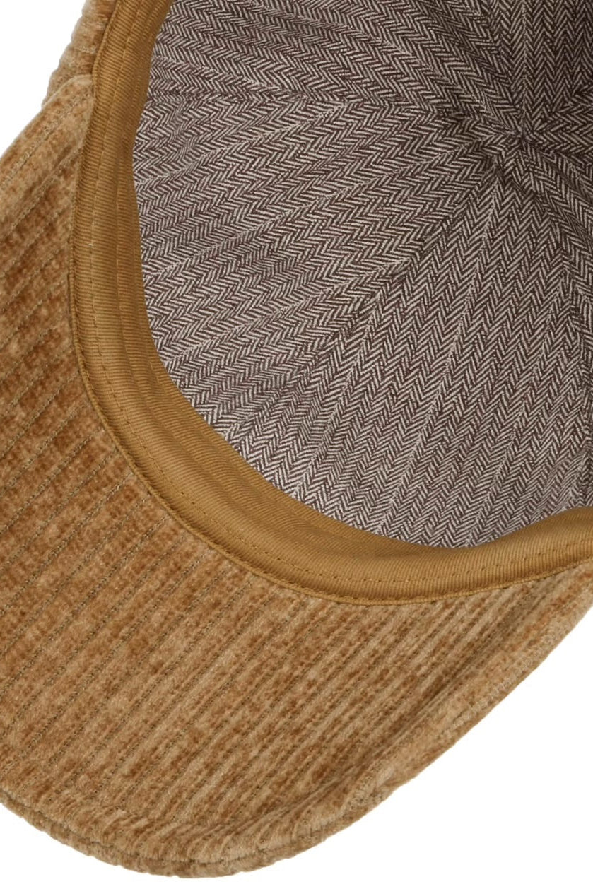 Stetson casquette Baseball cap velours cotele sable