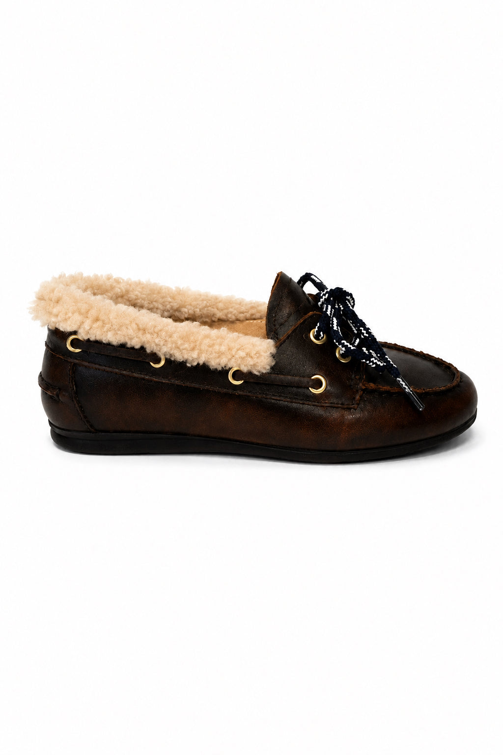 Toral mocassins Tl-Nahua winter cuero off-white