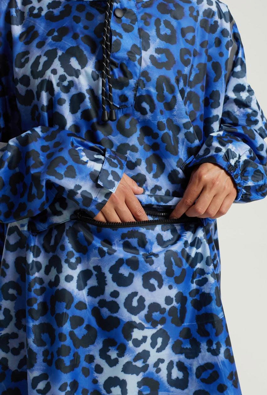 Z | Cape de pluie 365dry Blue Leopard