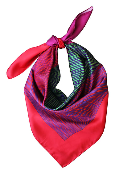 XP | Année foulard en soie Geometrie Variable