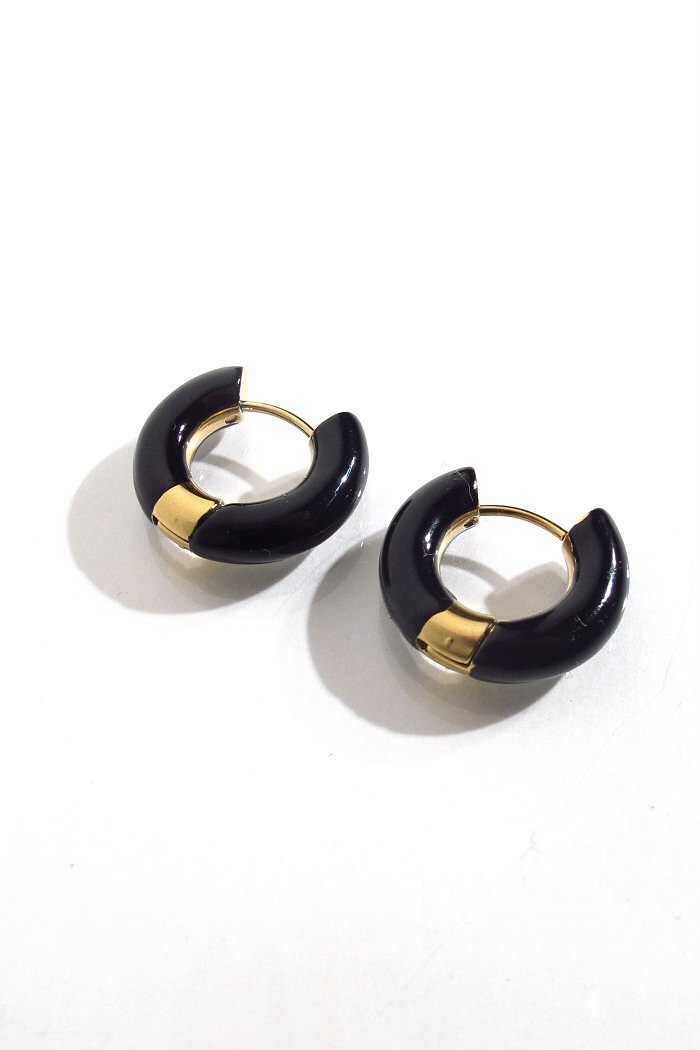 Bali Temples créoles Color Hoops bold