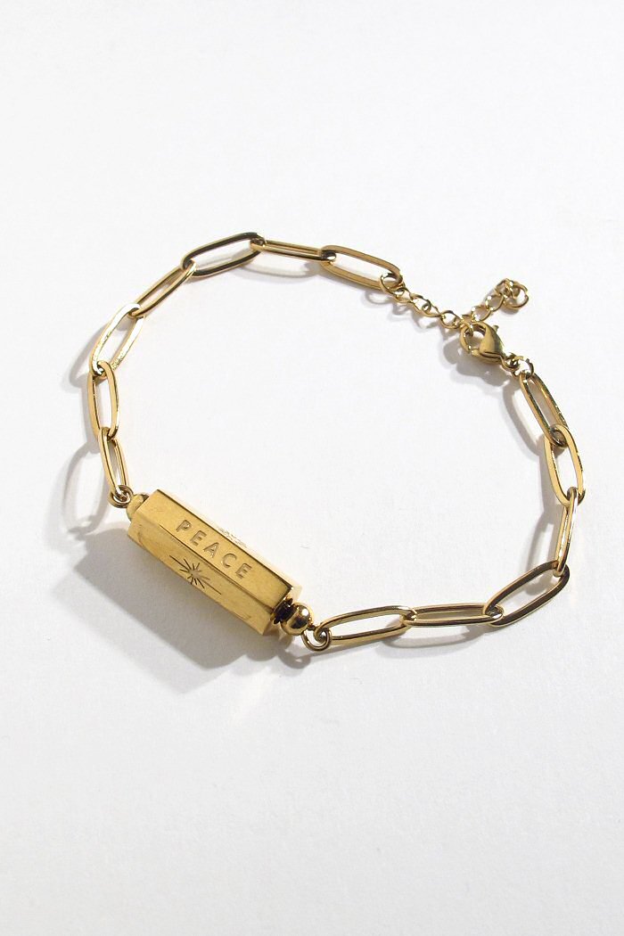 XX | Bali Temples Bracelet cartouche Peace Wisdom Spirit