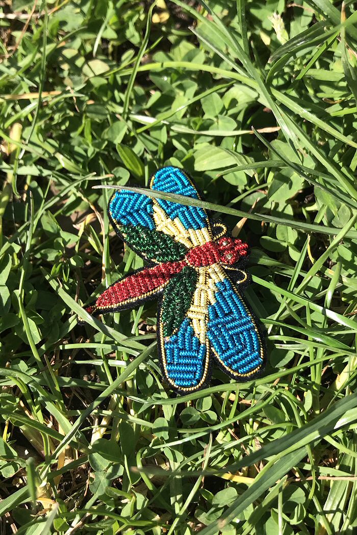 XX | Bali Temples broche Lilbellule passementerie