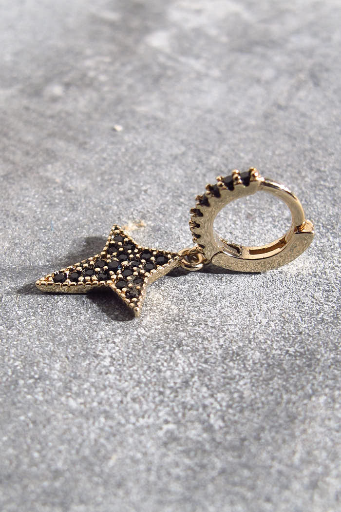 XP | Bali Temples Huggie 6 North Star gold strass
