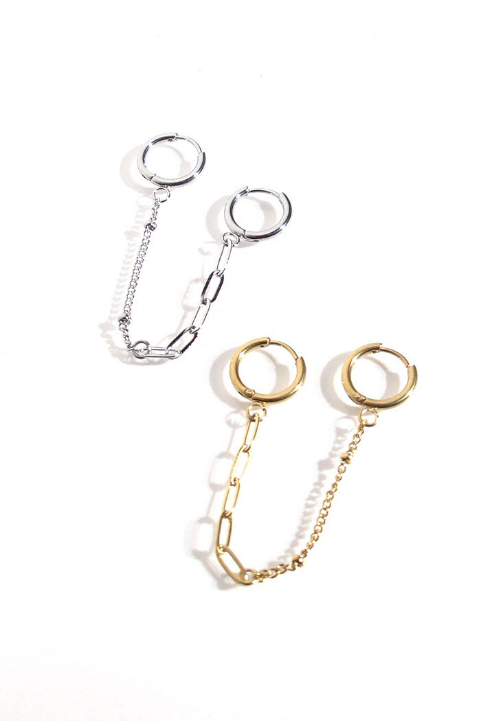 Bali Temples huggie 8 Double chainette forcat