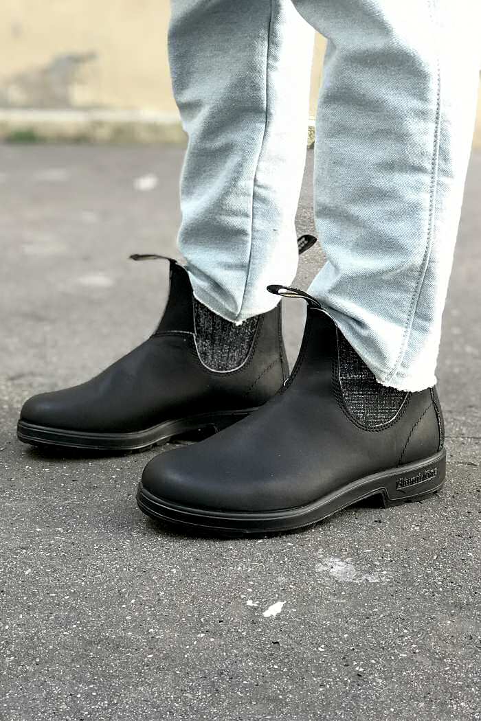XP | Blundstone chelsea boots 2032 cuir noir glitter