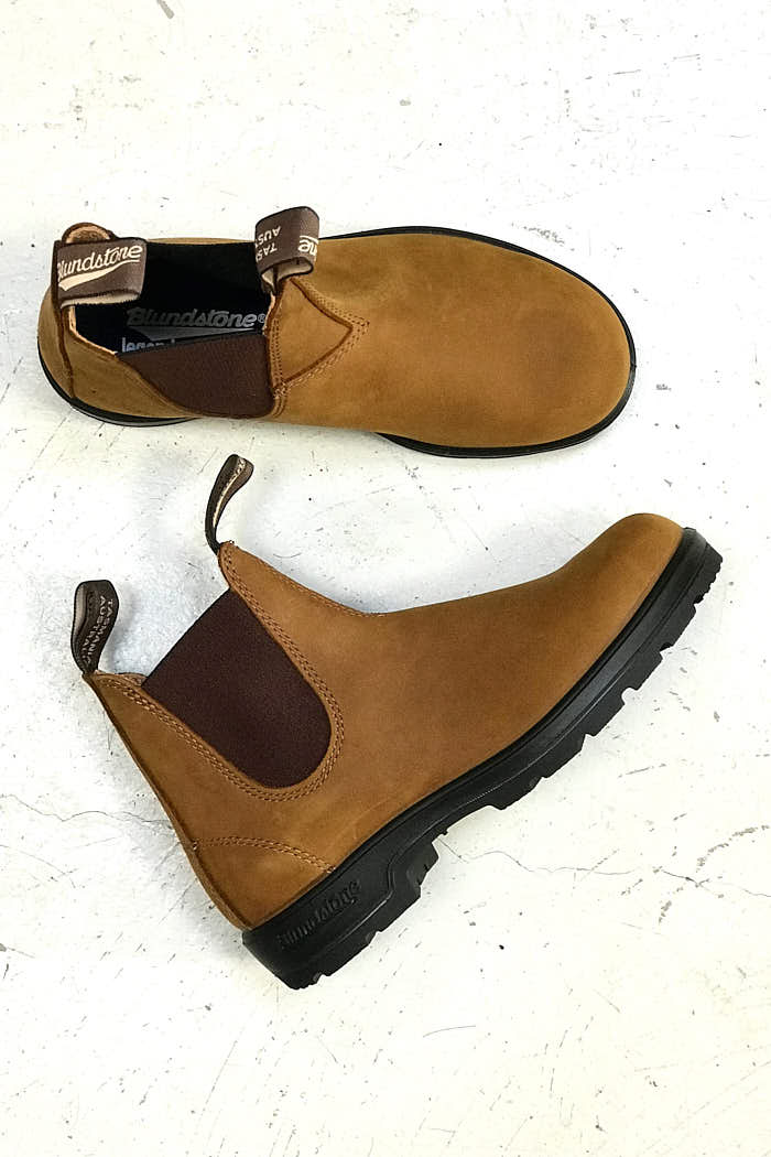 Z | Blundstone chelsea boots 562 caramel crazy horse brown