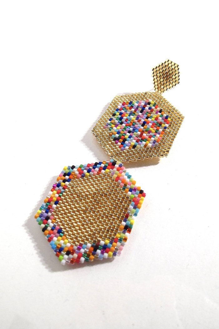 Bocanegra boucle Double Hexa disco/gold