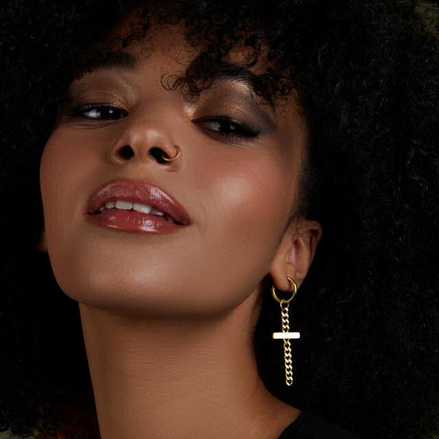 Y Paris huggie Harley croix chainette