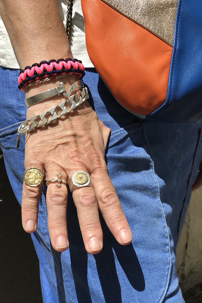 Z | Perrine Taverniti bracelet gourmette Charlot